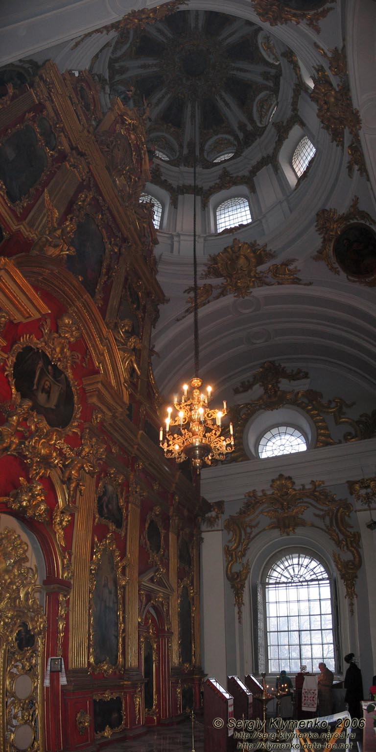 Фото Киева. Андреевская церковь, правый неф.