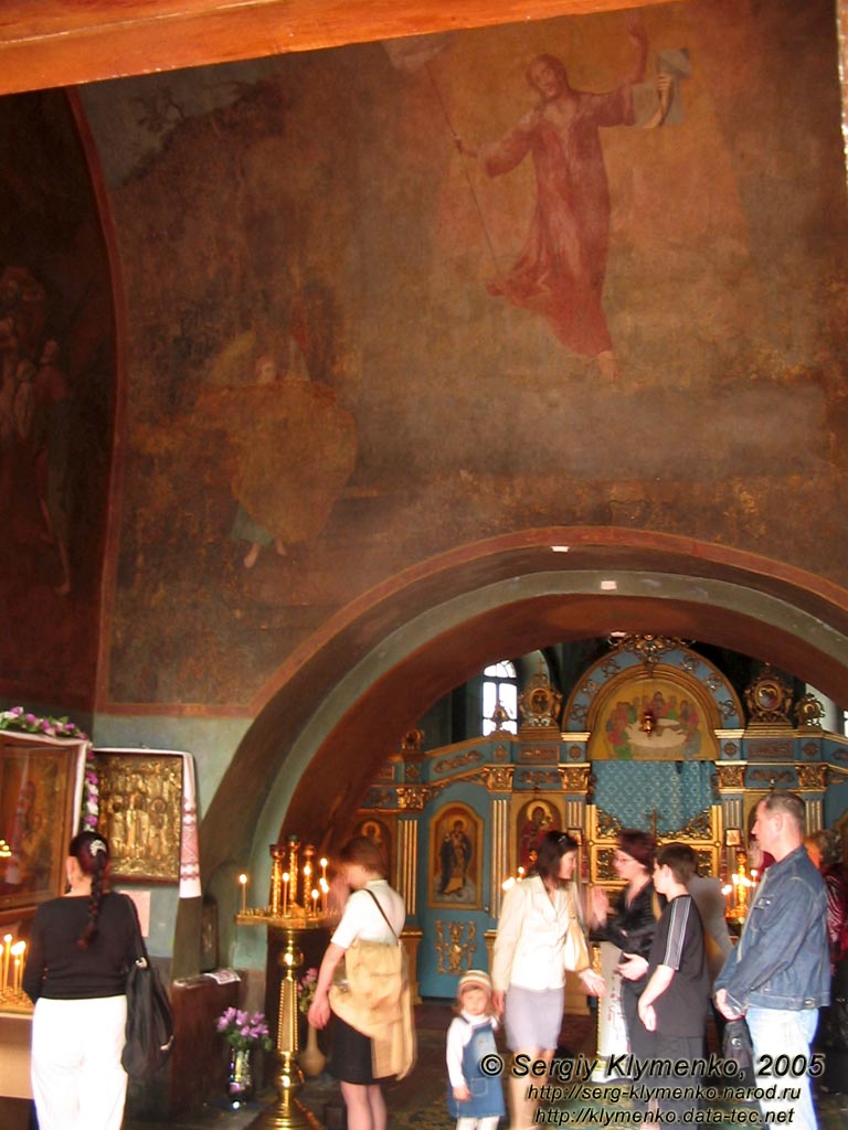 Фото Киева. Выдубицкий монастырь, Михайловская церковь, фрески.