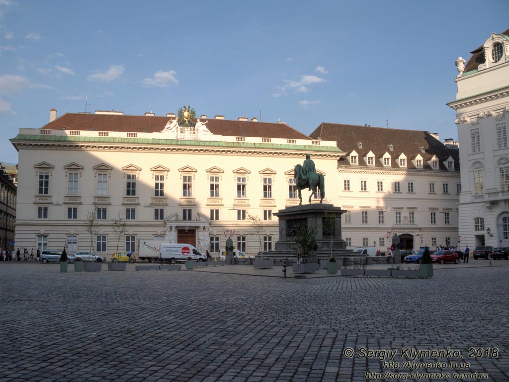 Вена (Vienna), Австрия (Austria). Фото. Josefsplatz.