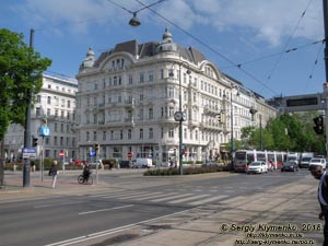 Вена (Vienna), Австрия (Austria). Фото. На Doktor-Karl-Lueger-Platz, Wien.