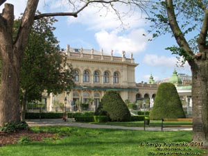 Вена (Vienna), Австрия (Austria). Фото. В Венском городском парке (Wiener Stadtpark). Курсалон Хюбнера (Kursalon Hübner).