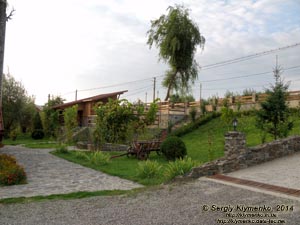 Румыния (România), село Корбені (Corbeni, Arges). Фото. Отель-ресторан «Belvedere Lodge» (Cazare Pensiunea Belvedere, 45°18'32.00"N, 24°38'50.70"E).