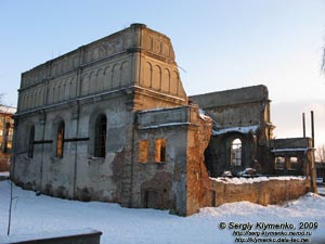 Броды. Фото. Большая синагога, памятник архитектуры, 1742 год.