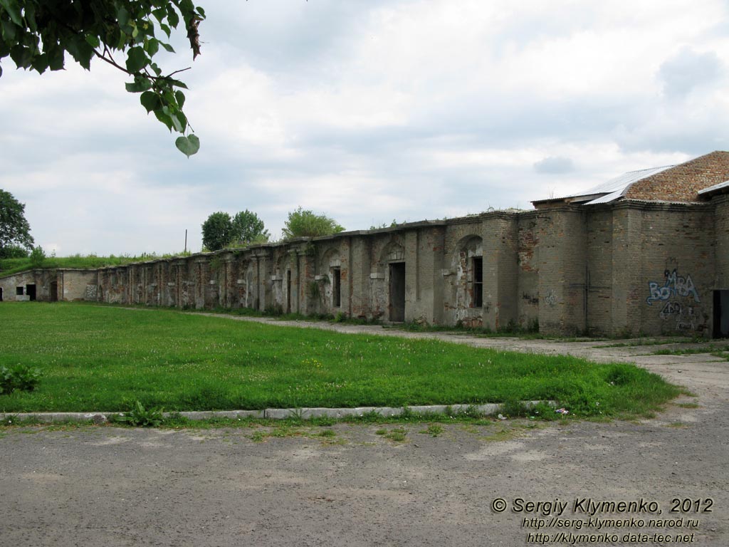 Броды. Фото. Крепость (Бродовский замок). Казематы восточной куртины.