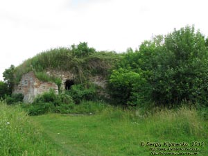 Броды. Фото. Крепость (Бродовский замок). Бастион, вид снаружи крепости.