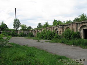 Броды. Фото. Крепость (Бродовский замок). Казематы северной куртины.