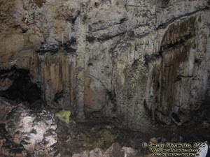 Пещера «Эмине-Баир-Хосар». Каменный «водопад».