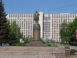Фото Донецка. Памятник Т. Г. Шевченко