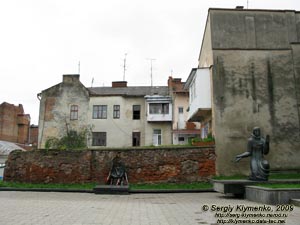 Львовская область. Дрогобыч. Фото. Мемориал жертвам террора (ул. Ковальская, на углу с улицей Шевская).