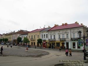 Львовская область. Дрогобыч. Фото. Историческая застройка центральной части Дрогобыча (площадь Рынок).