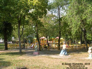Волынская область, город Ковель. Фото. В Центральном парке имени Леси Украинки.