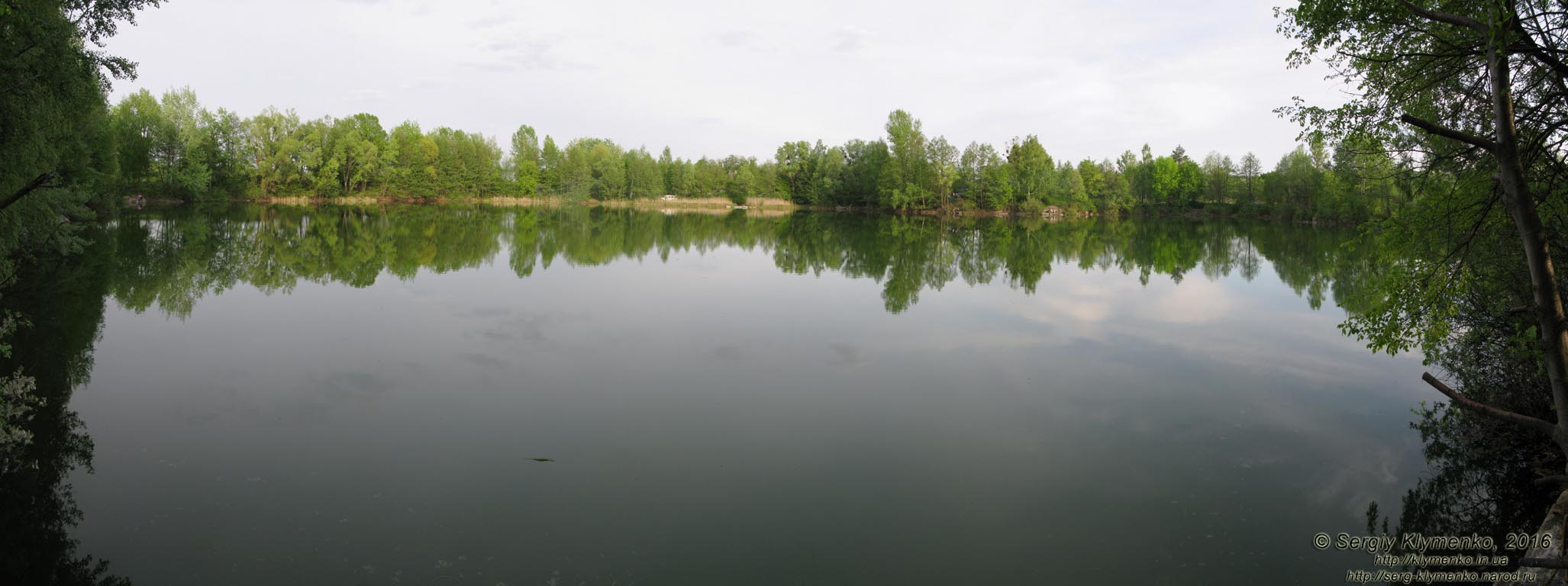 Киевская область. Село Бушево. Фото. Бушевское озеро (49°38'49