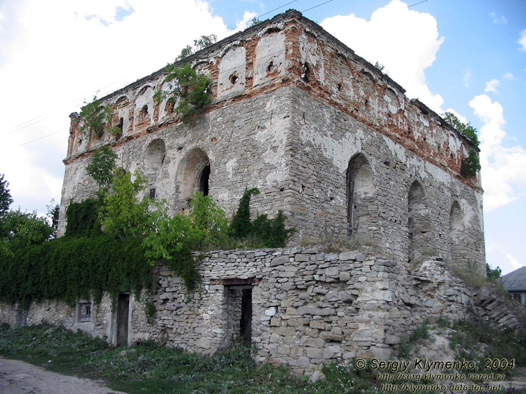 Поділля, Хмельницька область. Сатанів, Синагога, 1532 р.