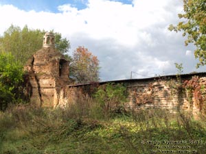 Львовская область, Сокаль. Фото. Башня и оборонная стена бывшего женского монастыря на правом берегу Западного Буга.