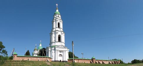 Мгар, Полтавская область. Фото. Мгарский Спасо-Преображенский монастырь.