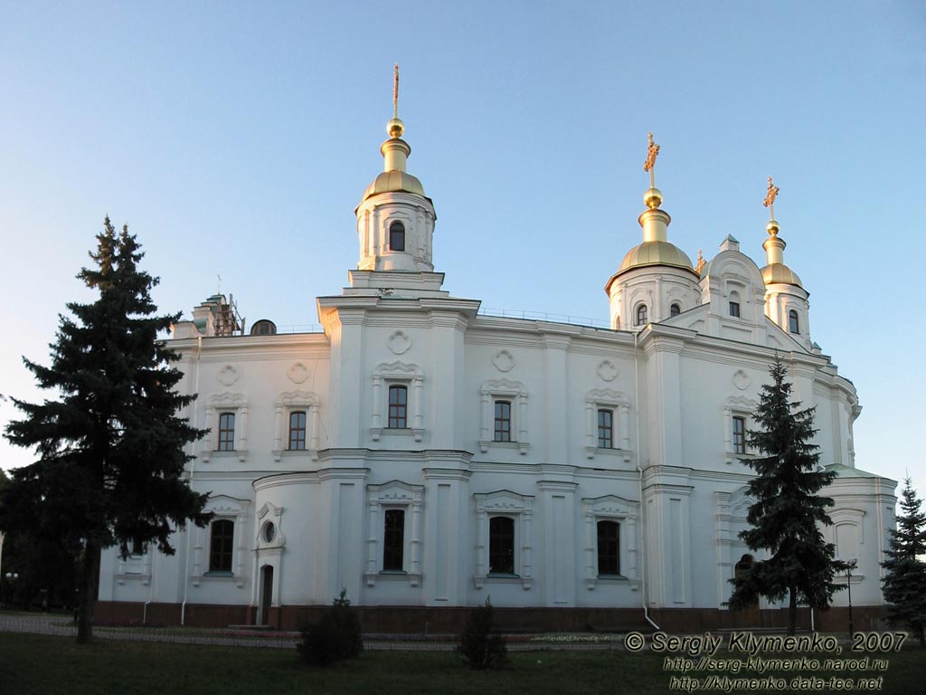 Полтава. Фото. Успенский храм (пл. Соборная, 1, или «Иванова Гора»).