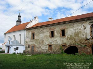 Подолье. Староконстантинов. Фото. Замок князей Острожских, 1561-1571 годы. Вид изнутри замка.