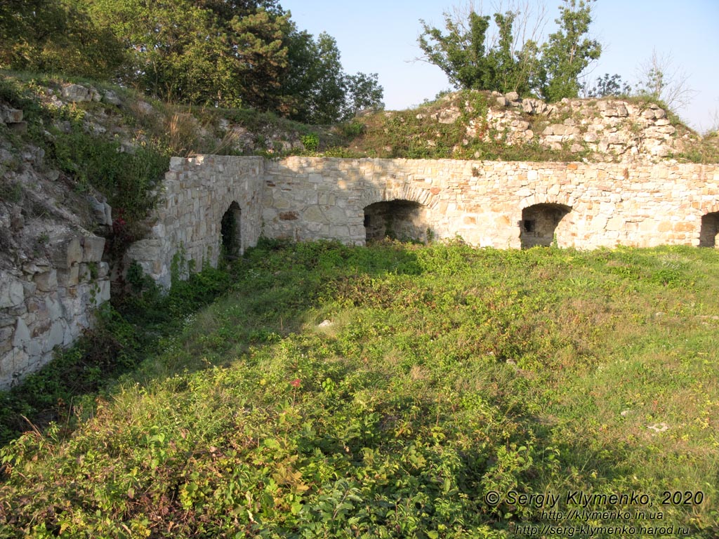 Теребовля, Тернопольская область. Замок, 1631 г. Внутренняя территория замка.