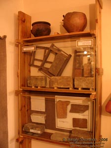 Вышгород, музей гончарства. Экспозиция, посвященная кирпичному производству в XIX веке