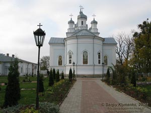 Житомирщина. Тригорье. Фото. Спасо-Преображенский Тригорский мужской монастырь.